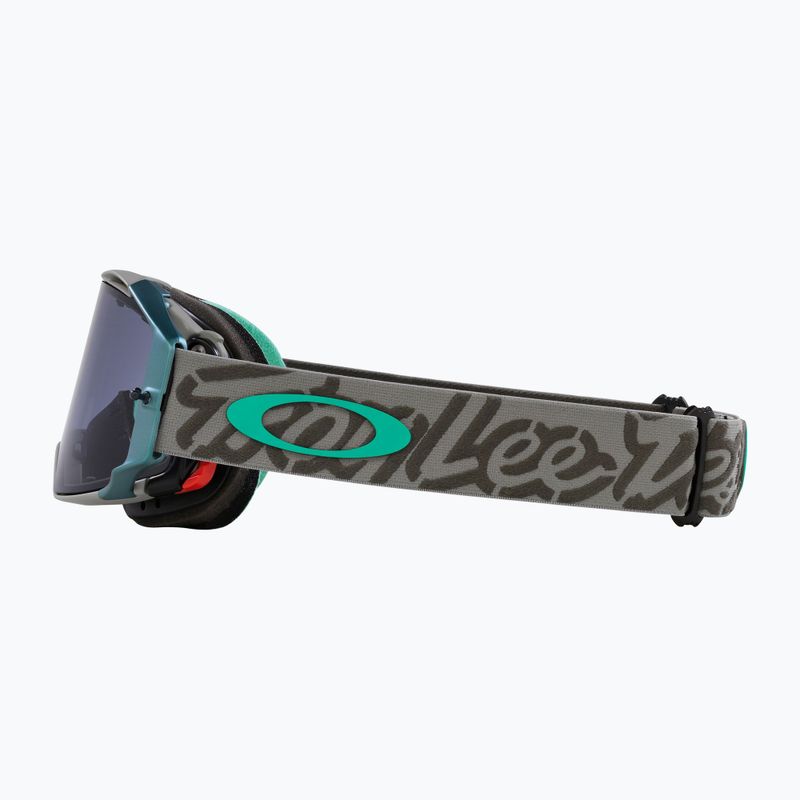 Очила за колоездене Oakley Airbrake MTB tld tactical green/light grey 6