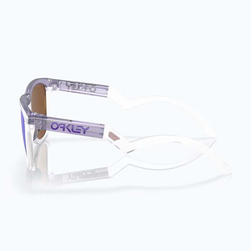 Слънчеви очила Oakley Frogskins Hybrid matte trans lilac/clear prizm violet 3
