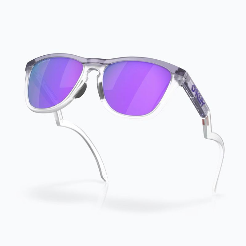Слънчеви очила Oakley Frogskins Hybrid matte trans lilac/clear prizm violet 4