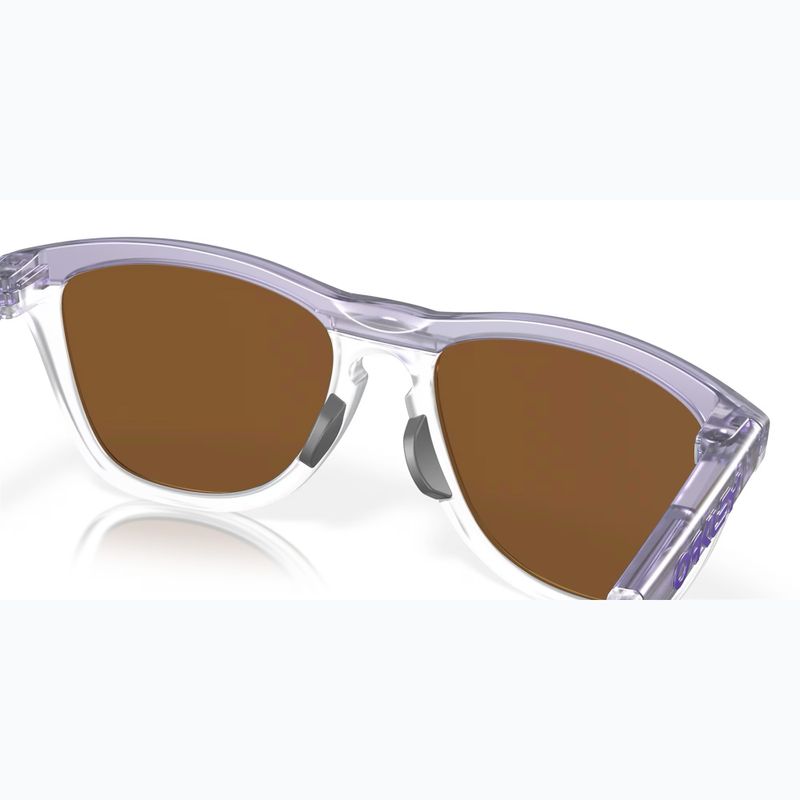 Слънчеви очила Oakley Frogskins Hybrid matte trans lilac/clear prizm violet 7