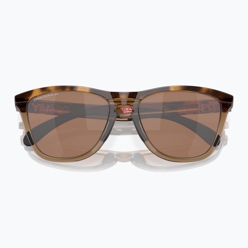 Слънчеви очила Oakley Frogskins Range кафява костенурка/кафяв дим 5