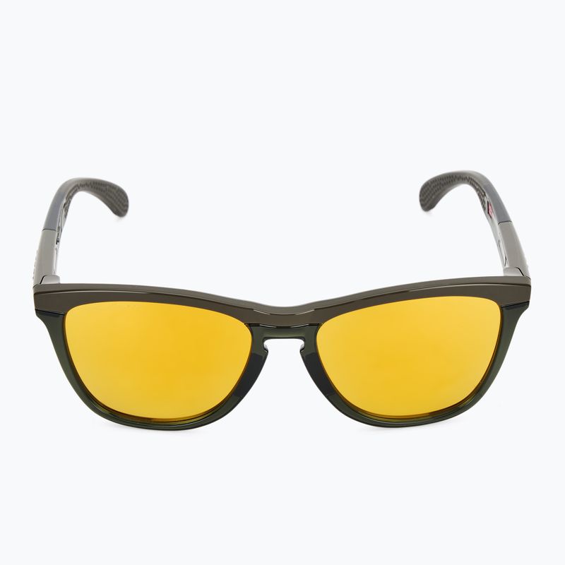 Oakley Frogskins Range тъмна четка/призма 24k поляризирани слънчеви очила 3