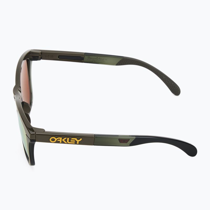 Oakley Frogskins Range тъмна четка/призма 24k поляризирани слънчеви очила 4