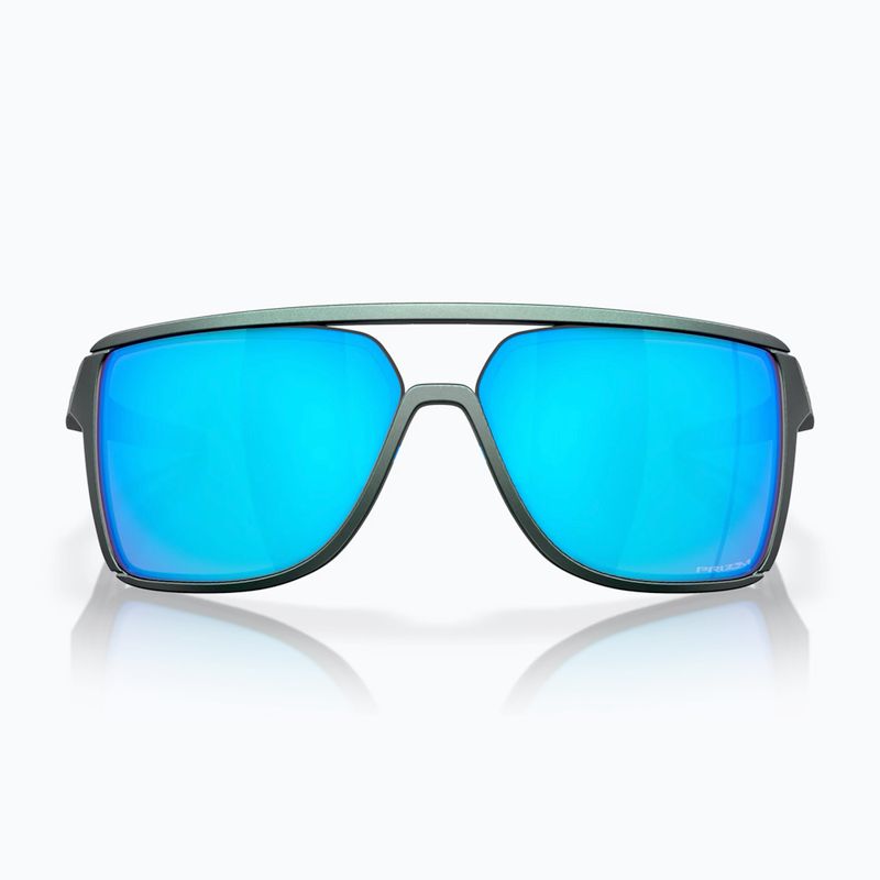 Слънчеви очила Oakley Castel matte silver/blue colorshift/prizm sapphire 2