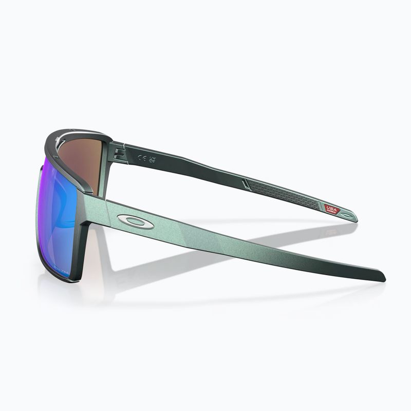 Слънчеви очила Oakley Castel matte silver/blue colorshift/prizm sapphire 3