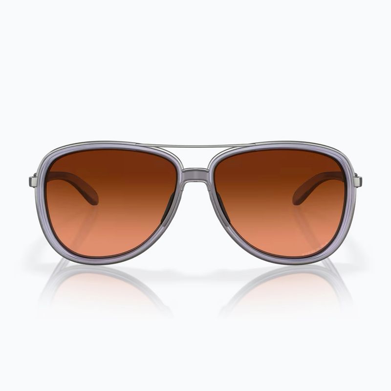 Слънчеви очила Oakley Split Time matte trans lilac/prizm brown gradient 2