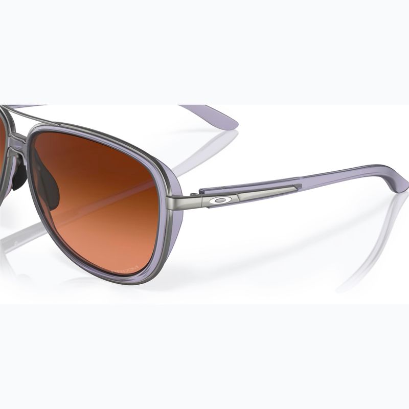 Слънчеви очила Oakley Split Time matte trans lilac/prizm brown gradient 6