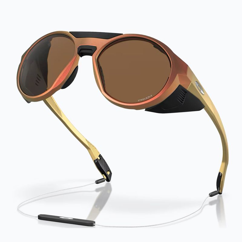 Слънчеви очила Oakley Clifden matte red gold colorshift/prizm bronze 4