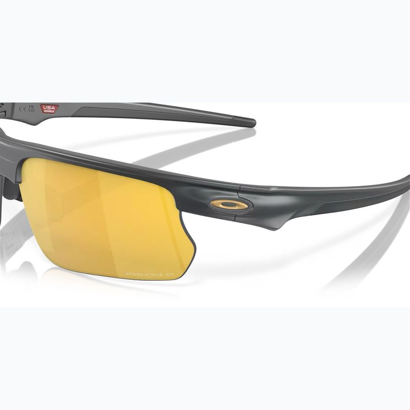 Слънчеви очила Oakley Bisphaera matte carbon/prizm 24k polarized 7