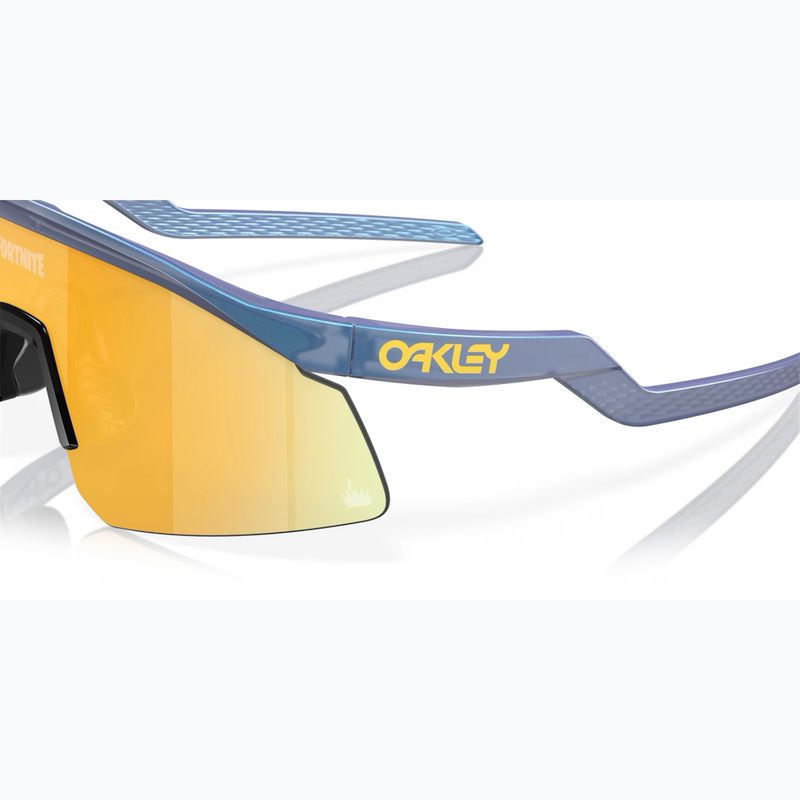 Слънчеви очила Oakley Hydra Fortnite matte cyan blue/clear shift prizm 24k 6