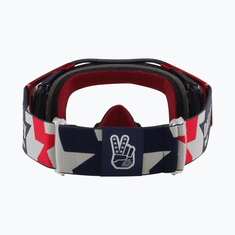 Oakley Airbrake MTB очила за колоездене Troy Lee Designs rwb stars/clear 3