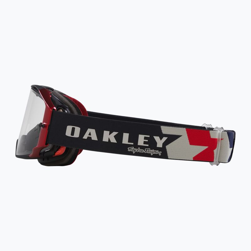 Oakley Airbrake MTB очила за колоездене Troy Lee Designs rwb stars/clear 4
