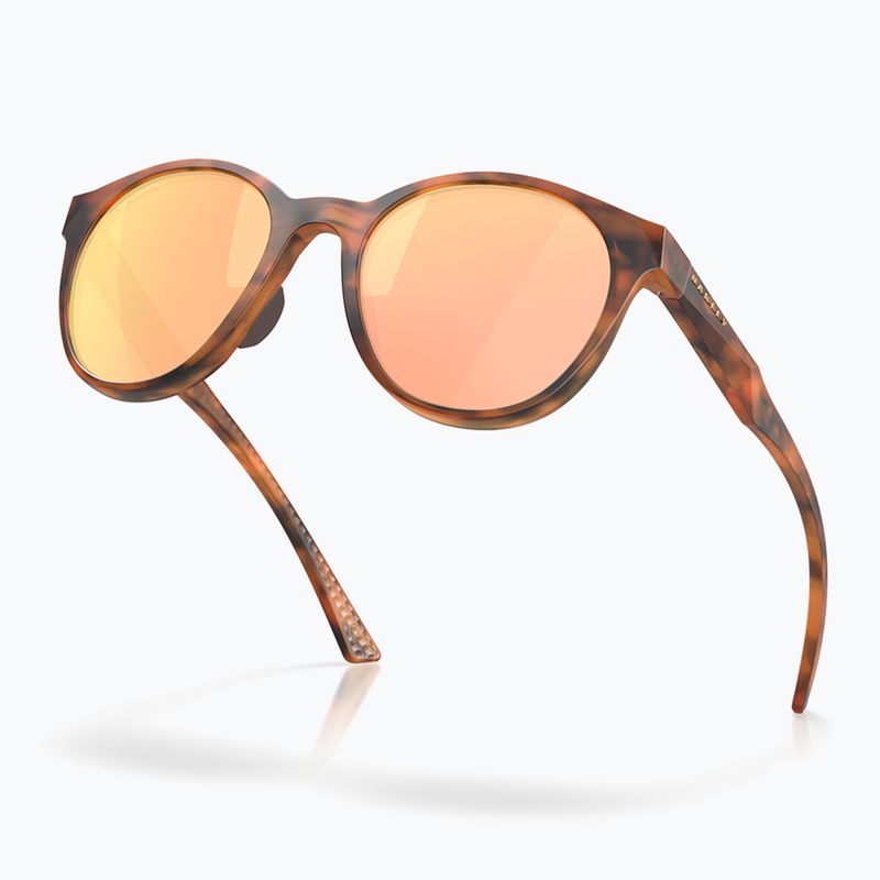 Слънчеви очила Oakley Spindrift матова джинджифилова костенурка/призматично розово злато 4