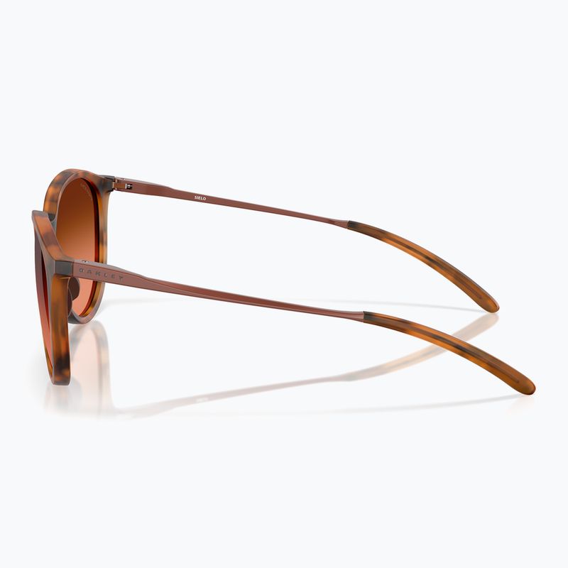 Слънчеви очила Oakley Sielo матова джинджифилова костенурка/призматично кафяв градиент 3