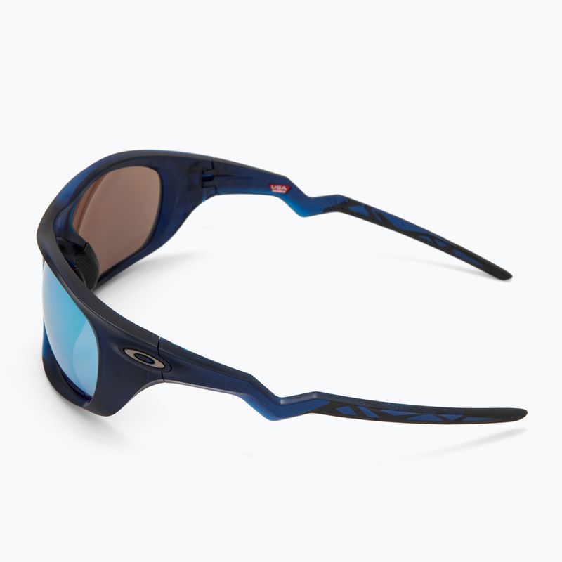 Слънчеви очила Oakley Lateralis matte trans blue/prizm deep water polarized 4
