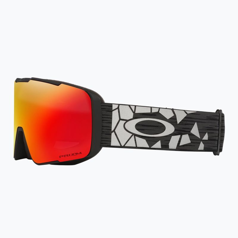 Скиорска маска Oakley Line Miner Pro L black reinforce/prizm torch/prizm iced 5
