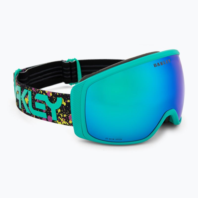 Скиорска маска Oakley Flight Tracker M Jaxson black/Prizm Snow Argon Iridium