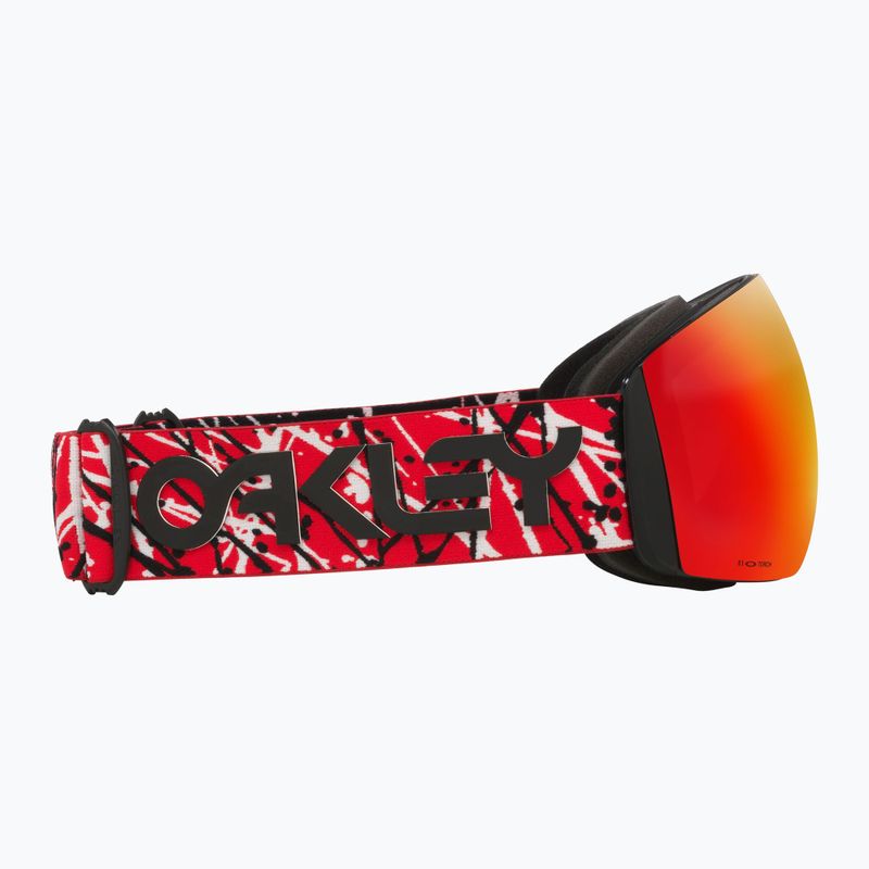 Скиорска маска Oakley Flight Deck L red eddie/prism snow torch iridium 6