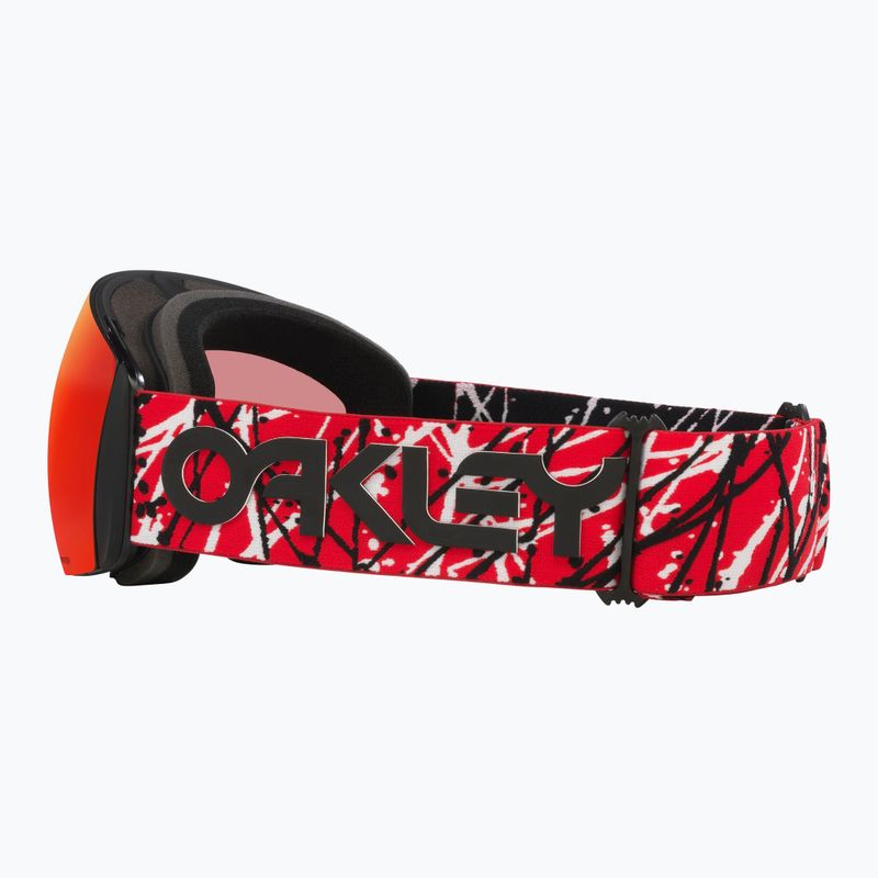 Скиорска маска Oakley Flight Deck L red eddie/prism snow torch iridium 7