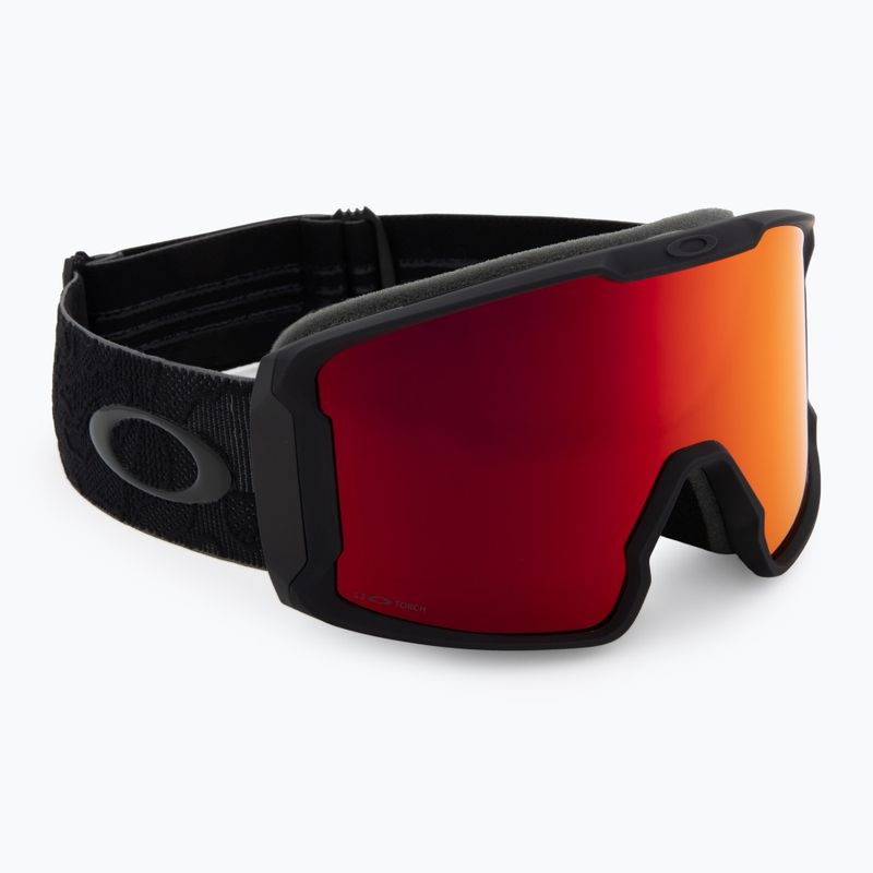 Скиорска маска Oakley Line Miner L black camo/Prizm Snow Torch Iridium