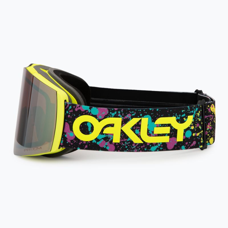 Скиорска маска Oakley Fall Line L jaxson black/prizm snow sage gold iridium 4