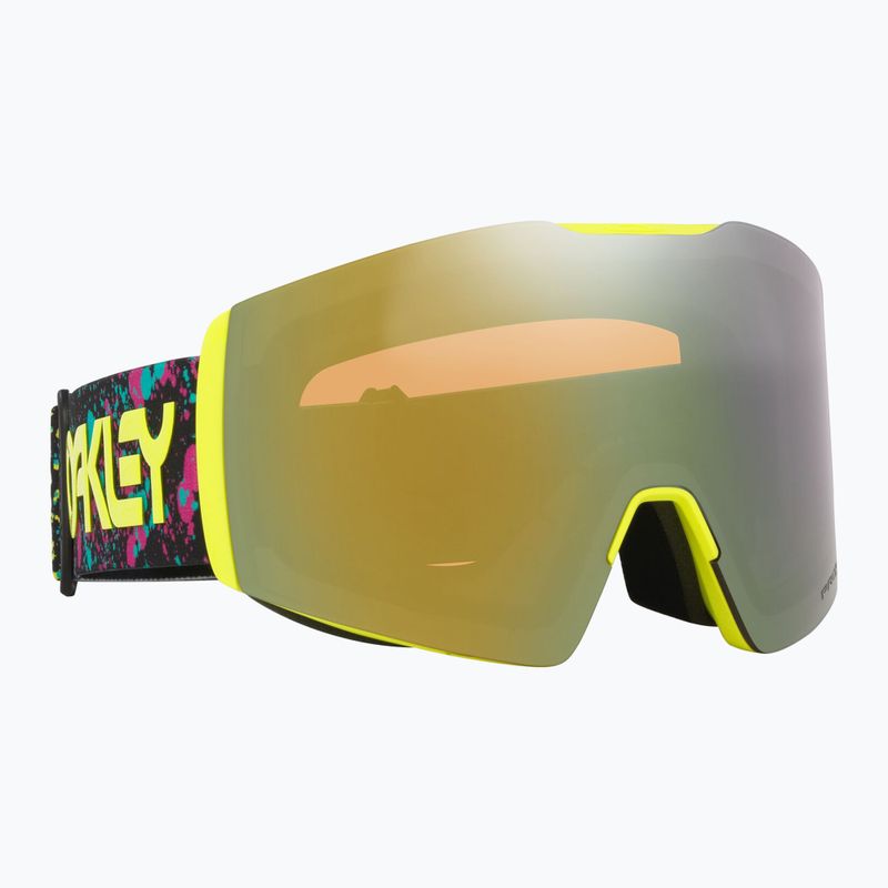 Скиорска маска Oakley Fall Line L jaxson black/prizm snow sage gold iridium