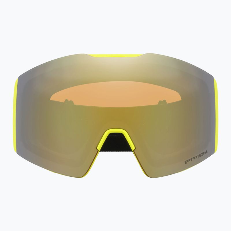 Скиорска маска Oakley Fall Line L jaxson black/prizm snow sage gold iridium 2