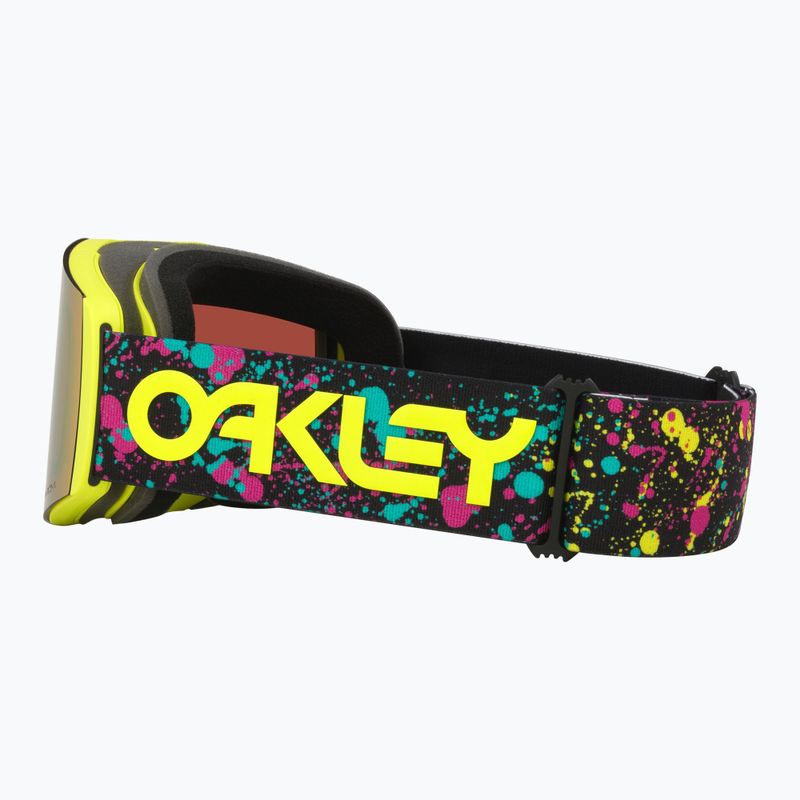 Скиорска маска Oakley Fall Line L jaxson black/prizm snow sage gold iridium 7