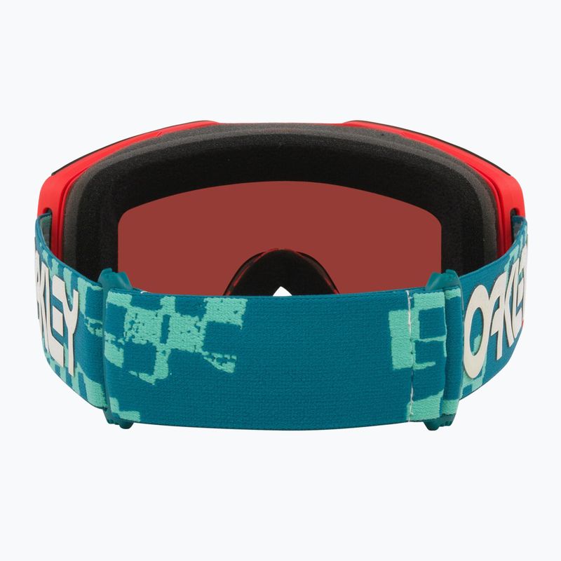 Ски очила Oakley Fall Line M Pacific Chex/Prizm Snow Rose Gold Iridium 3