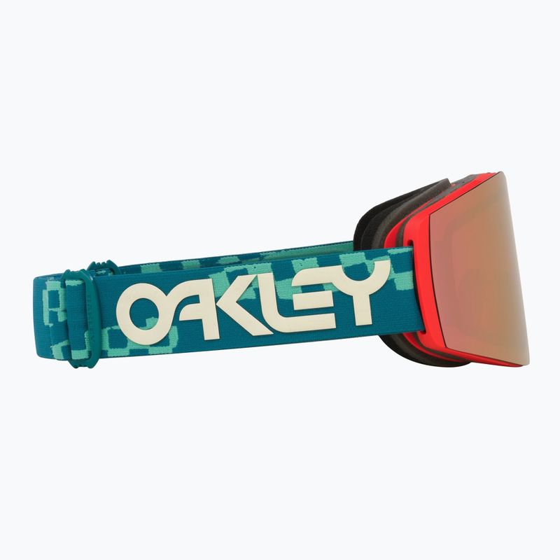 Ски очила Oakley Fall Line M Pacific Chex/Prizm Snow Rose Gold Iridium 6