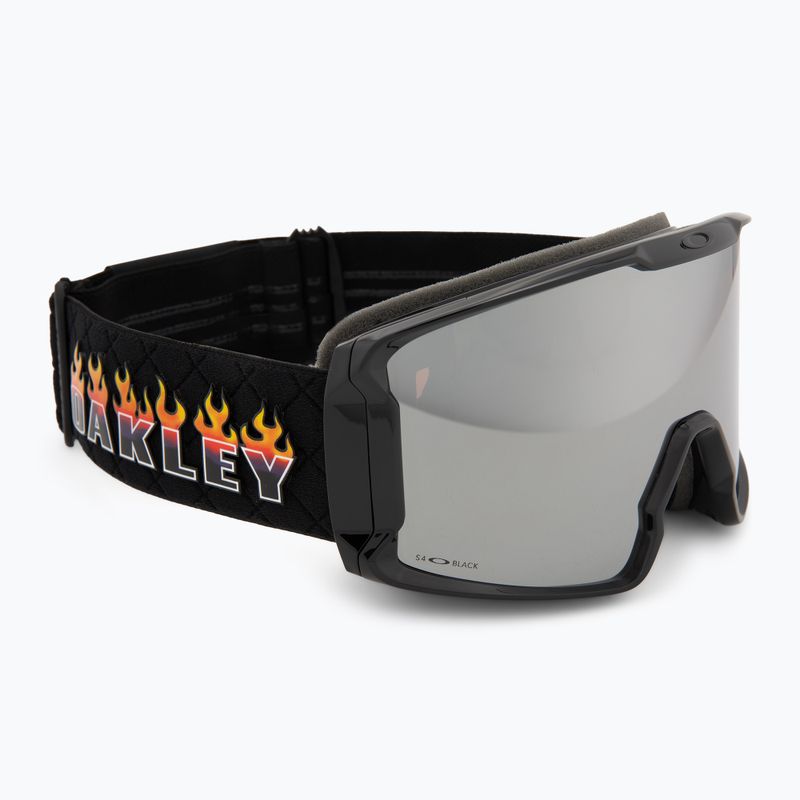 Скиорска маска Oakley Line Miner L rene rinnekangas signat/prism snow black iridium