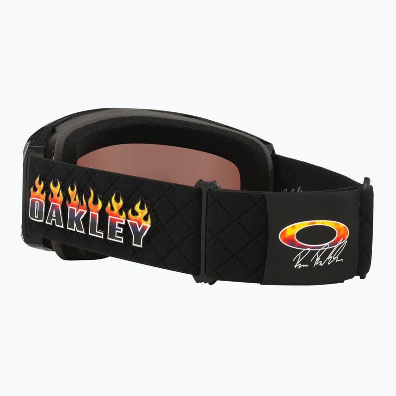 Скиорска маска Oakley Line Miner L rene rinnekangas signat/prism snow black iridium 4