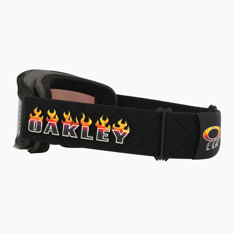 Скиорска маска Oakley Line Miner L rene rinnekangas signat/prism snow black iridium 7