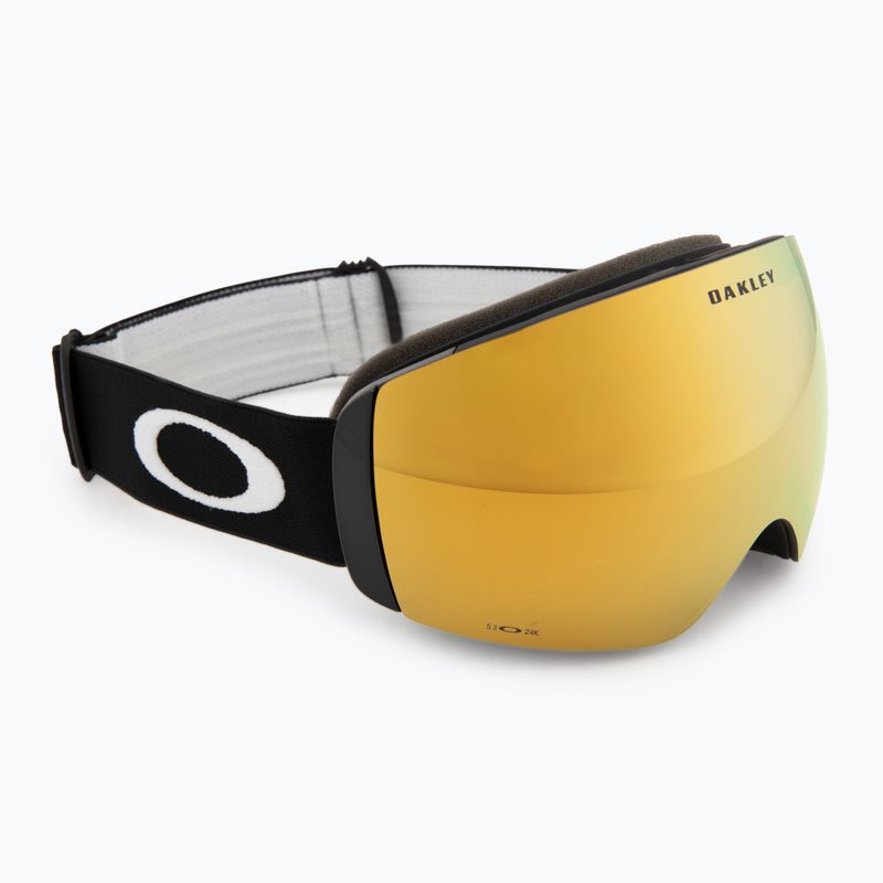 Скиорска маска Oakley Flight Deck M matte black/Prizm 24k Iridium
