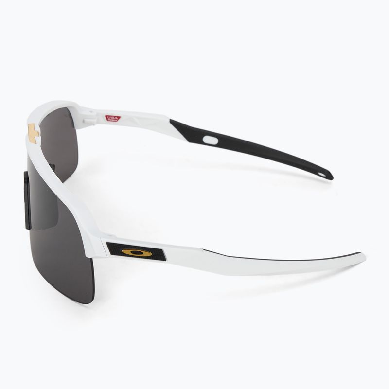 Слънчеви очила Oakley Sutro Lite PC матово бяло/призмено черно 4