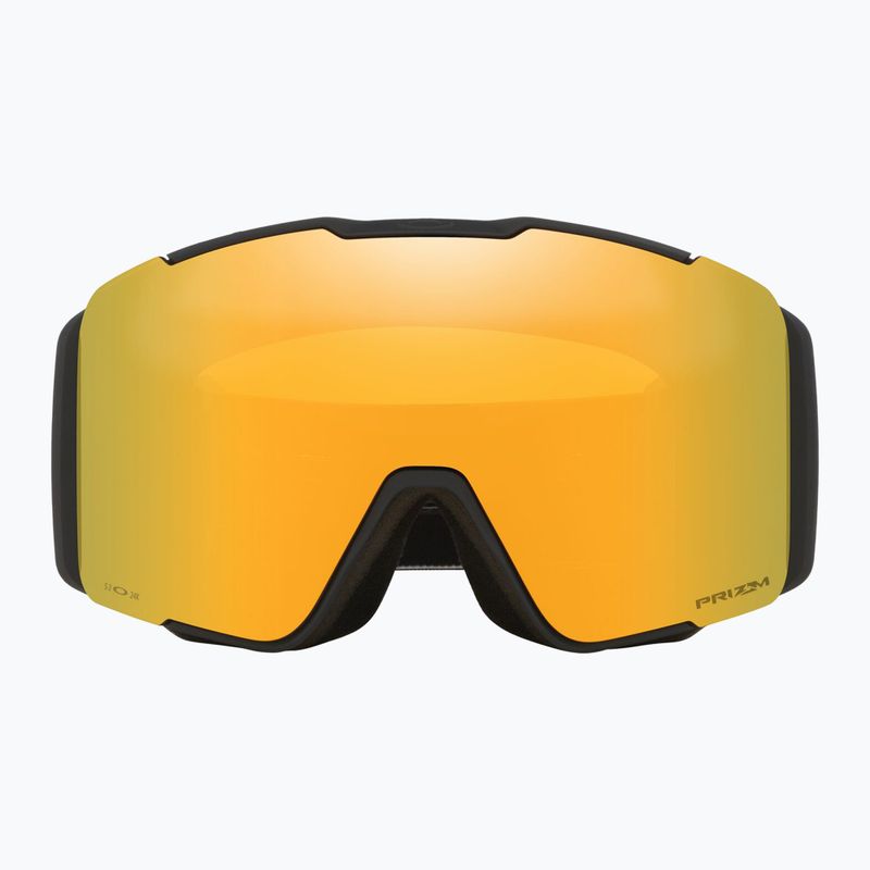 Скиорска маска Oakley Line Miner Pro L black forge/prizm 24k/prizm sage gold 2