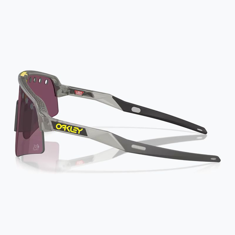 Слънчеви очила Oakley Sutro Lite Sweep Tour De France матово сиво мастило/призма пътно черно 5