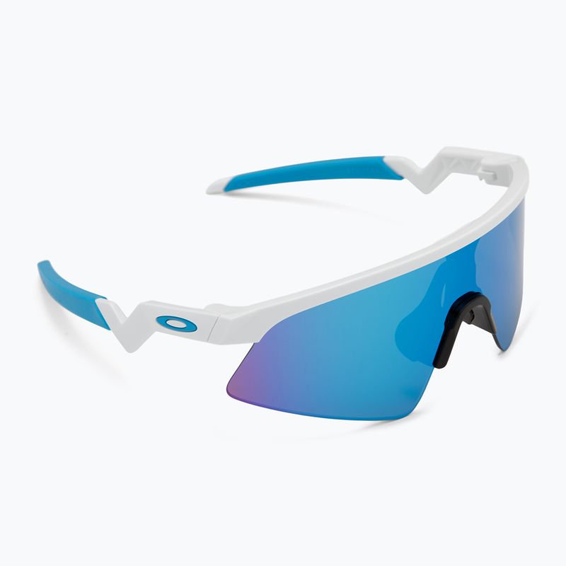 Детски слънчеви очила Oakley Resistor Sweep полиран бял/призматичен сапфир