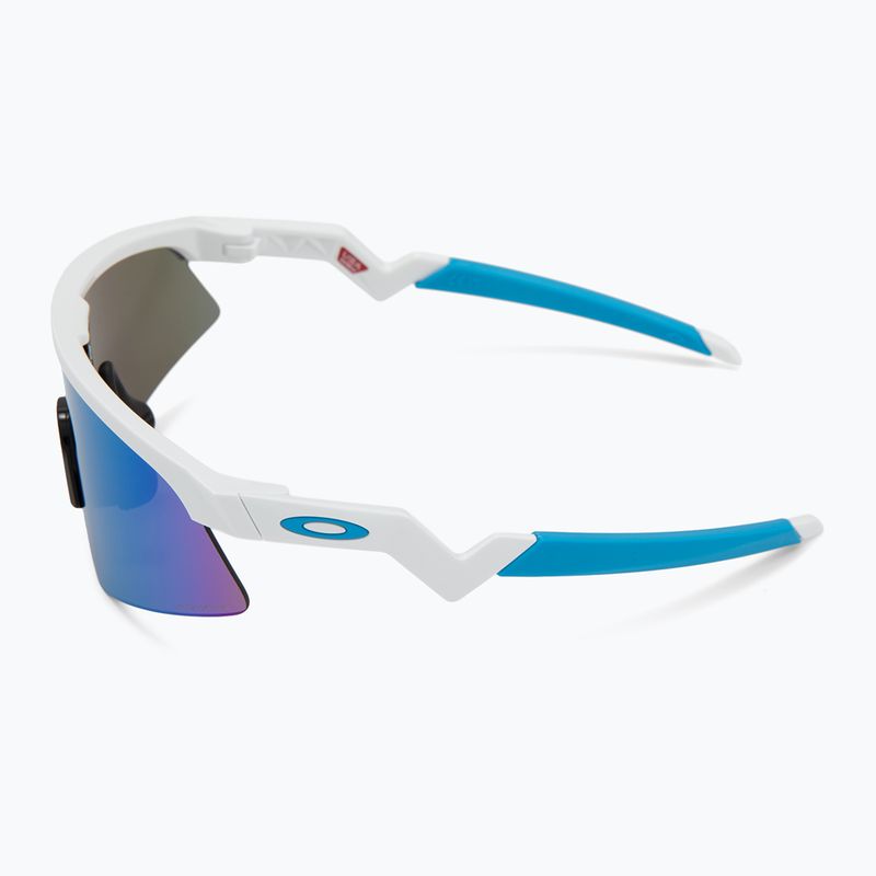 Детски слънчеви очила Oakley Resistor Sweep полиран бял/призматичен сапфир 4