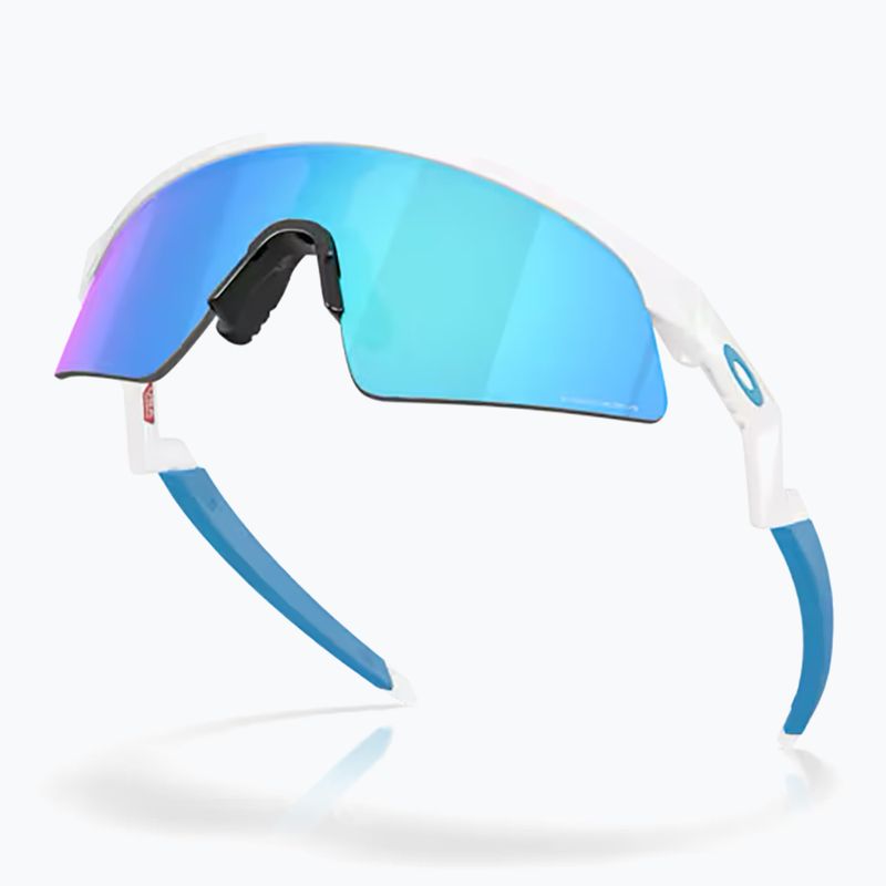 Детски слънчеви очила Oakley Resistor Sweep полиран бял/призматичен сапфир 4