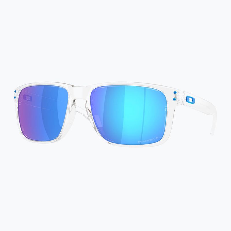 Oakley Holbrook XXL полирани прозрачни/призматични сапфирени поляризирани слънчеви очила