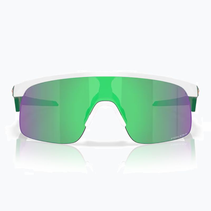 Детски слънчеви очила Oakley Resistor matte white/prizm jade 2
