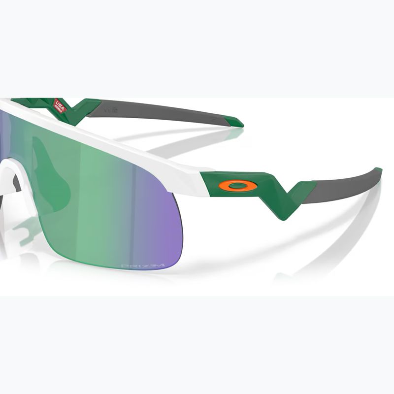 Детски слънчеви очила Oakley Resistor matte white/prizm jade 6