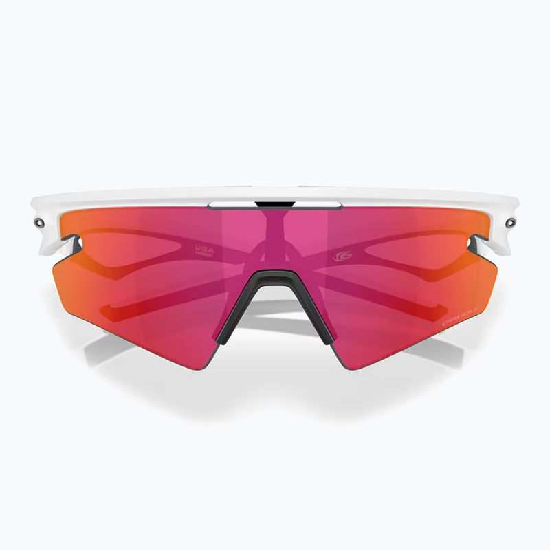 Слънчеви очила Oakley Sphaera Slash матово бяло/призмено поле 3