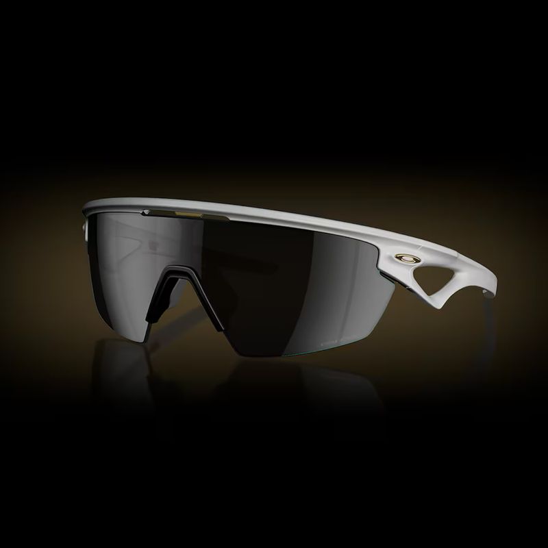 Слънчеви очила Oakley Sphaera PC матово бяло/призмено черно 3