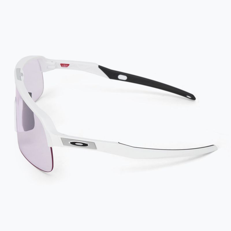 Слънчеви очила Oakley Sutro Lite S матово бяло/призма за слаба светлина 4