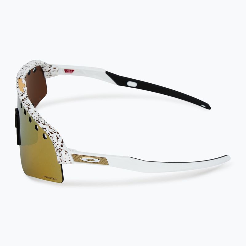 Oakley Sutro Lite Sweep Mathieu Van Der Poel бронзови пръски/призматични слънчеви очила 24k 4
