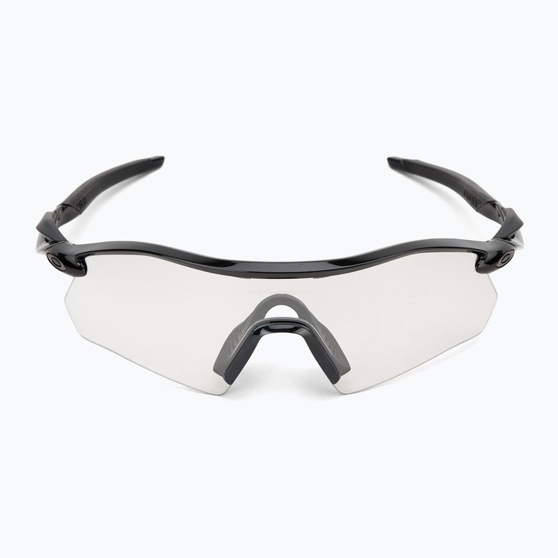 Oakley Radar Plate полирани черни/ясни до черни иридни фотохромни слънчеви очила 3