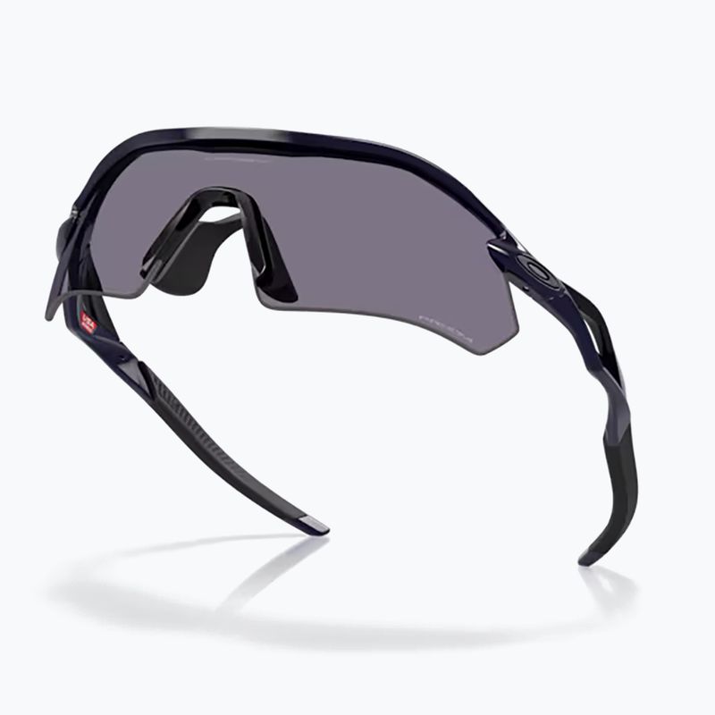 Слънчеви очила Oakley Radar Plate полиран тъмносин/призмено сив 3