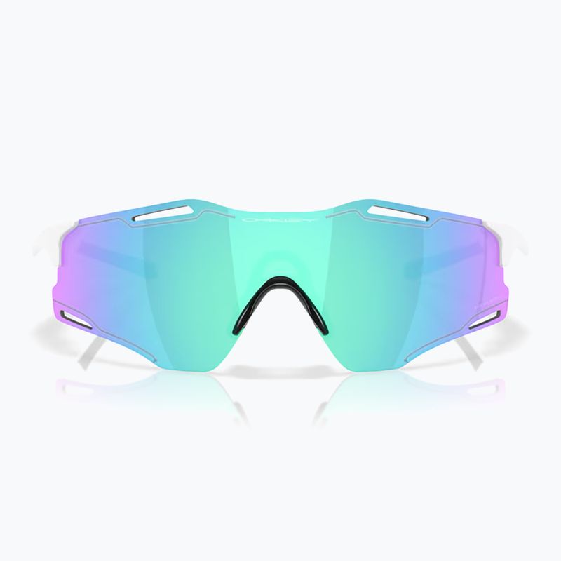 Слънчеви очила Oakley Cybr Zero полиран бял/призматичен сапфир